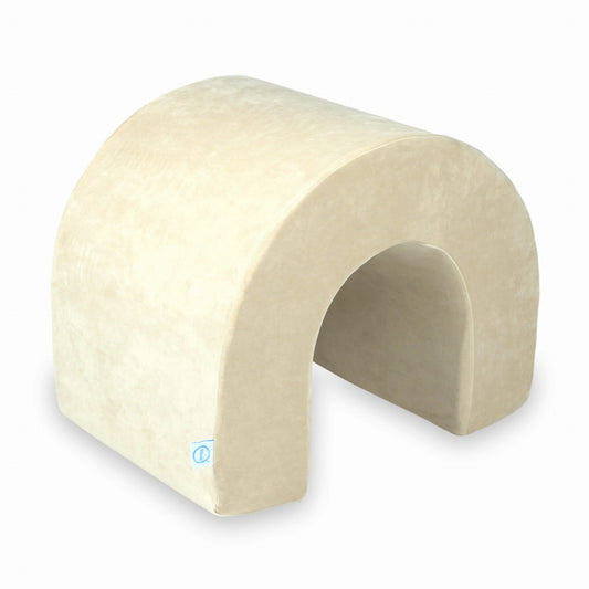 Tunnel pour jeu en mousse Velvet Soft Beige