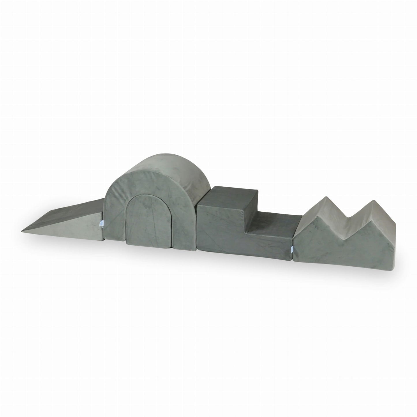 Ensemble de jeu en mousse Velvet Grey 5 éléments