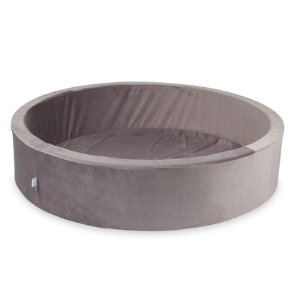 Piscine à balles 130x30 velours lilas sans balles