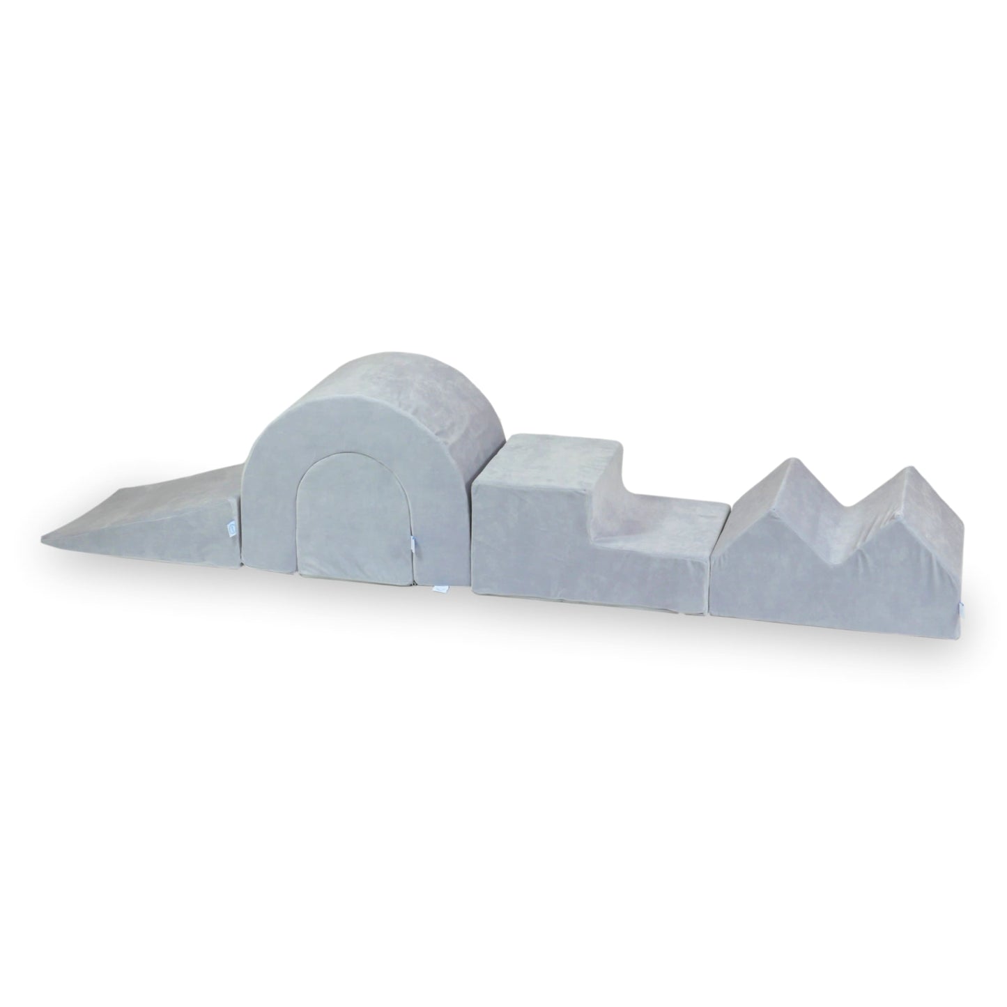 Ensemble de jeu en mousse Velvet Soft Light Grey 5 éléments
