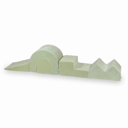 Ensemble de jeu en mousse Velvet Soft Light Mint 5 éléments