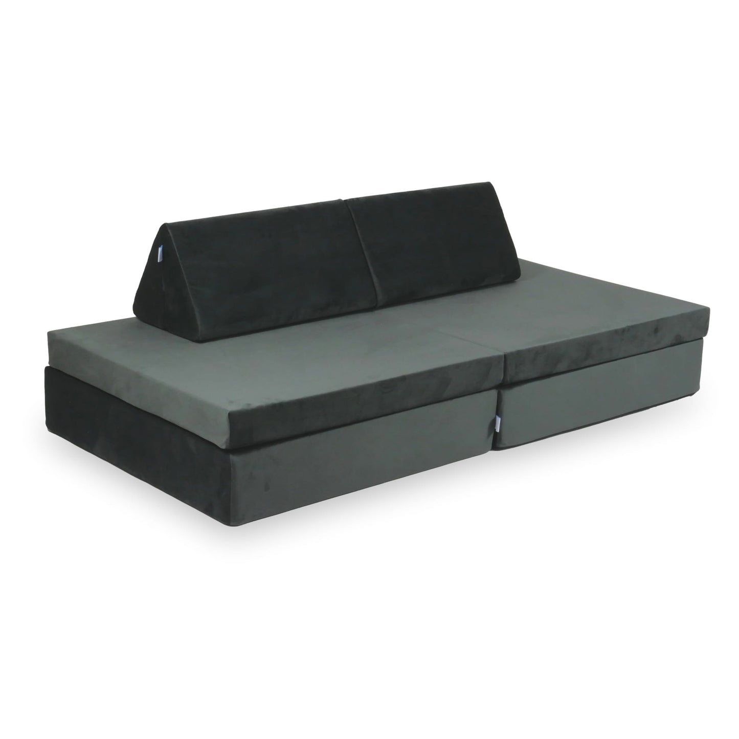 Housse de canapé de jeu Montessori Standard velours graphite