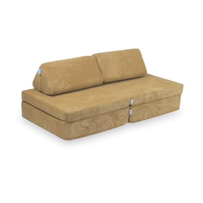 Housse de canapé de jeu Montessori Mini, velours côtelé Standard, sable