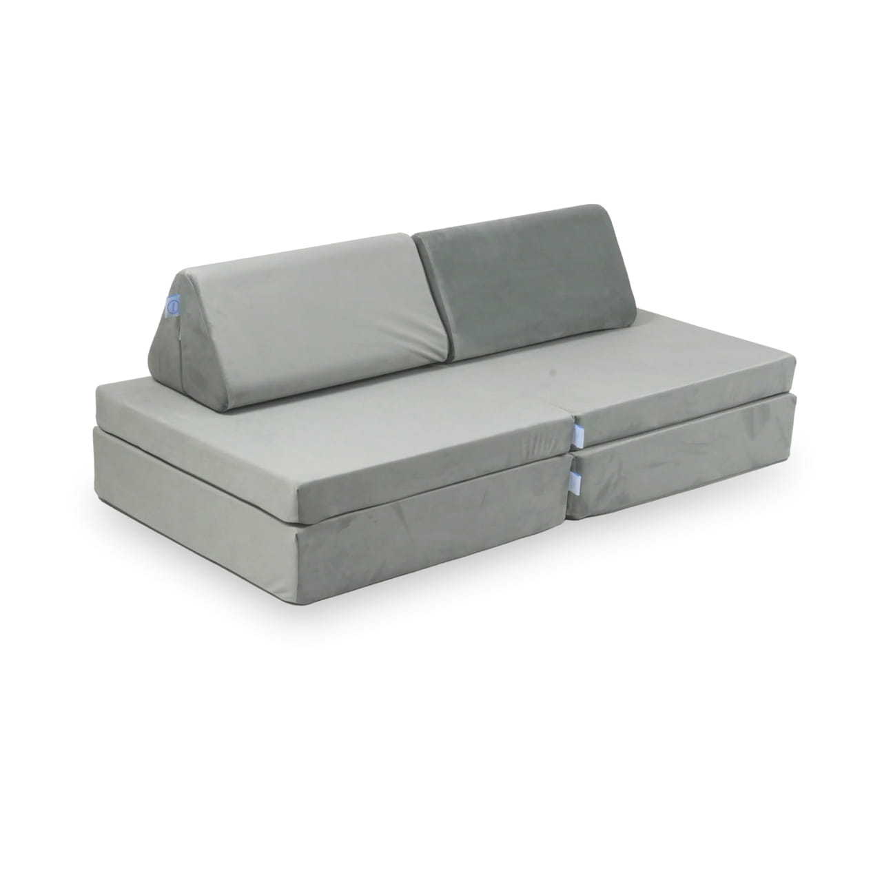 Housse de canapé Montessori Mini Play Standard velours gris