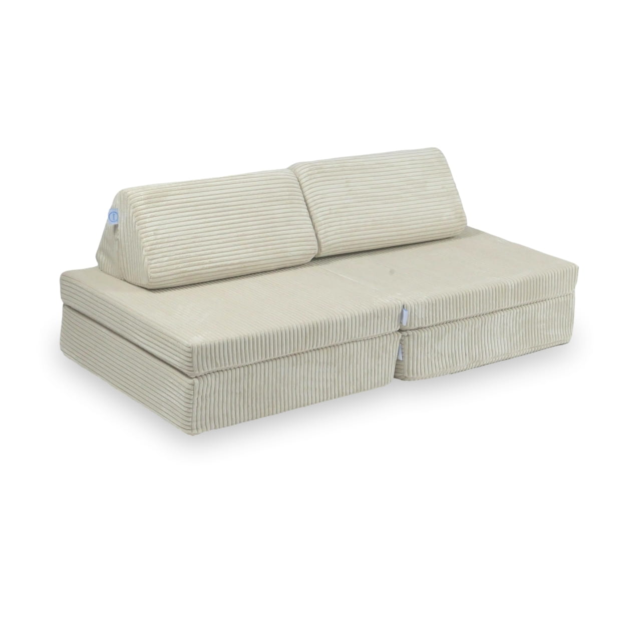 Housse de canapé Montessori Mini Play Standard velours côtelé Beige