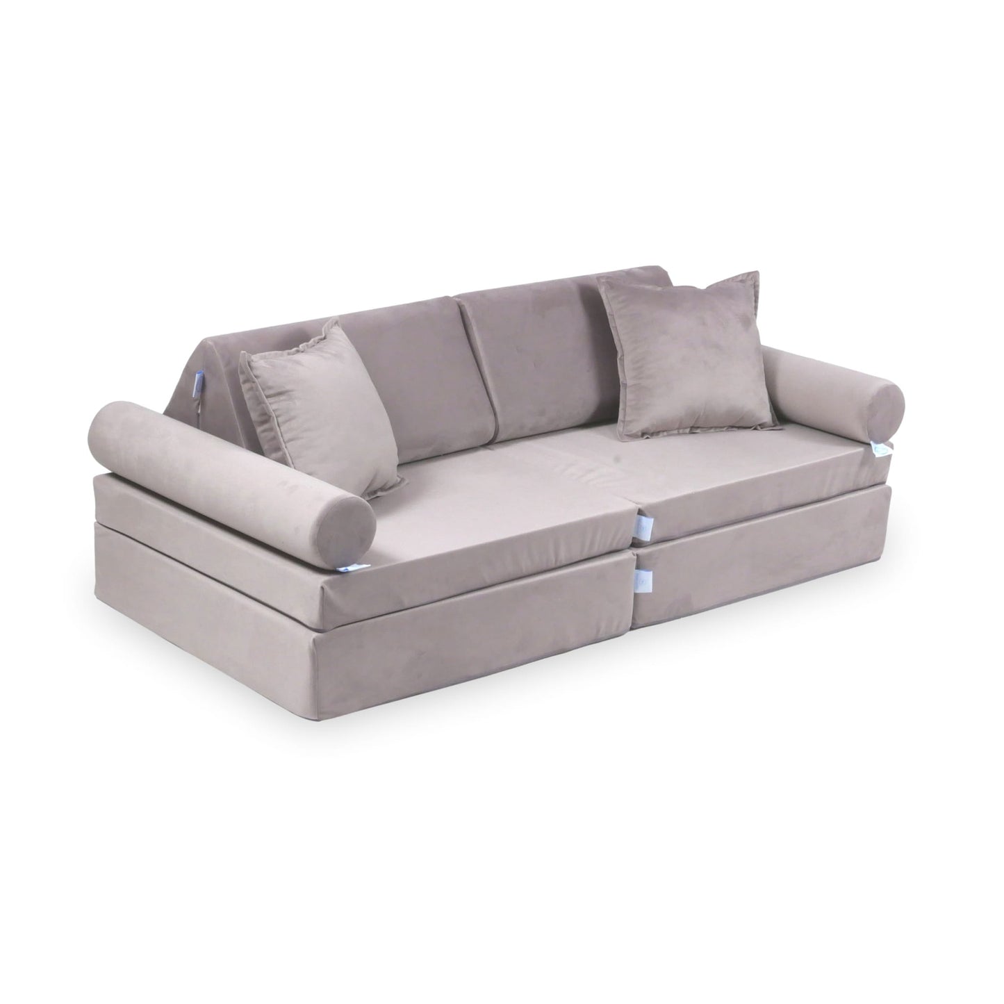 Housse de canapé Montessori Mini Play confort velours lilas