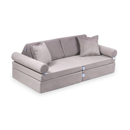 Housse de canapé Montessori Mini Play confort velours lilas