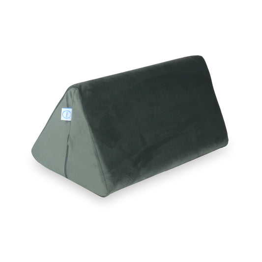 Grand Triangle de Jeu pour Canapé Velours Graphite