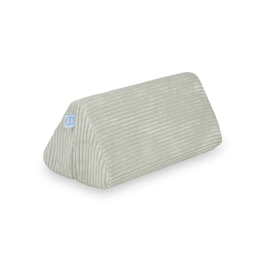 Petit Triangle de Jeu pour Canapé Velours Côtelé Gris