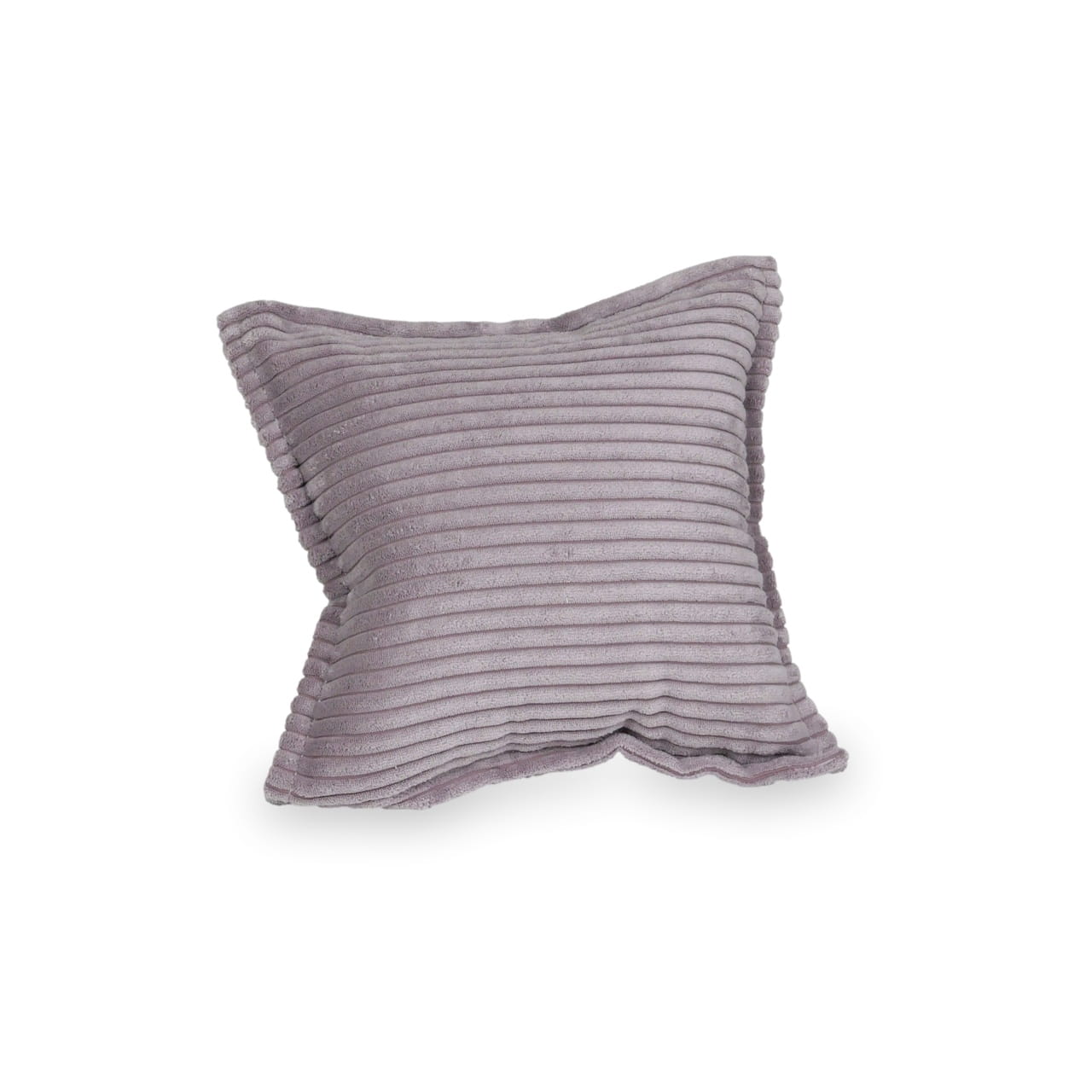 Petit coussin de jeu pour canapé en velours côtelé lavande
