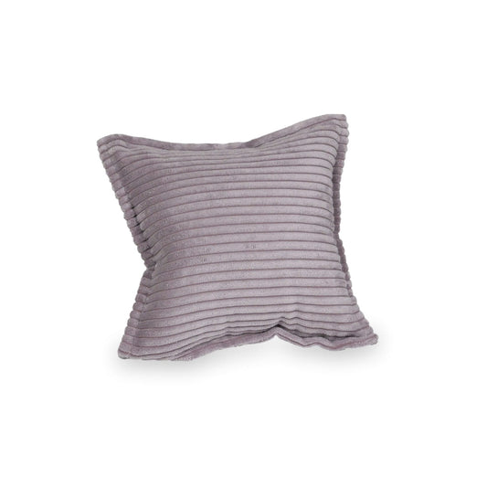 Petit coussin de jeu pour canapé en velours côtelé lavande