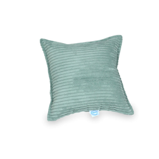 Petit coussin de jeu pour canapé en velours côtelé Menthe clair