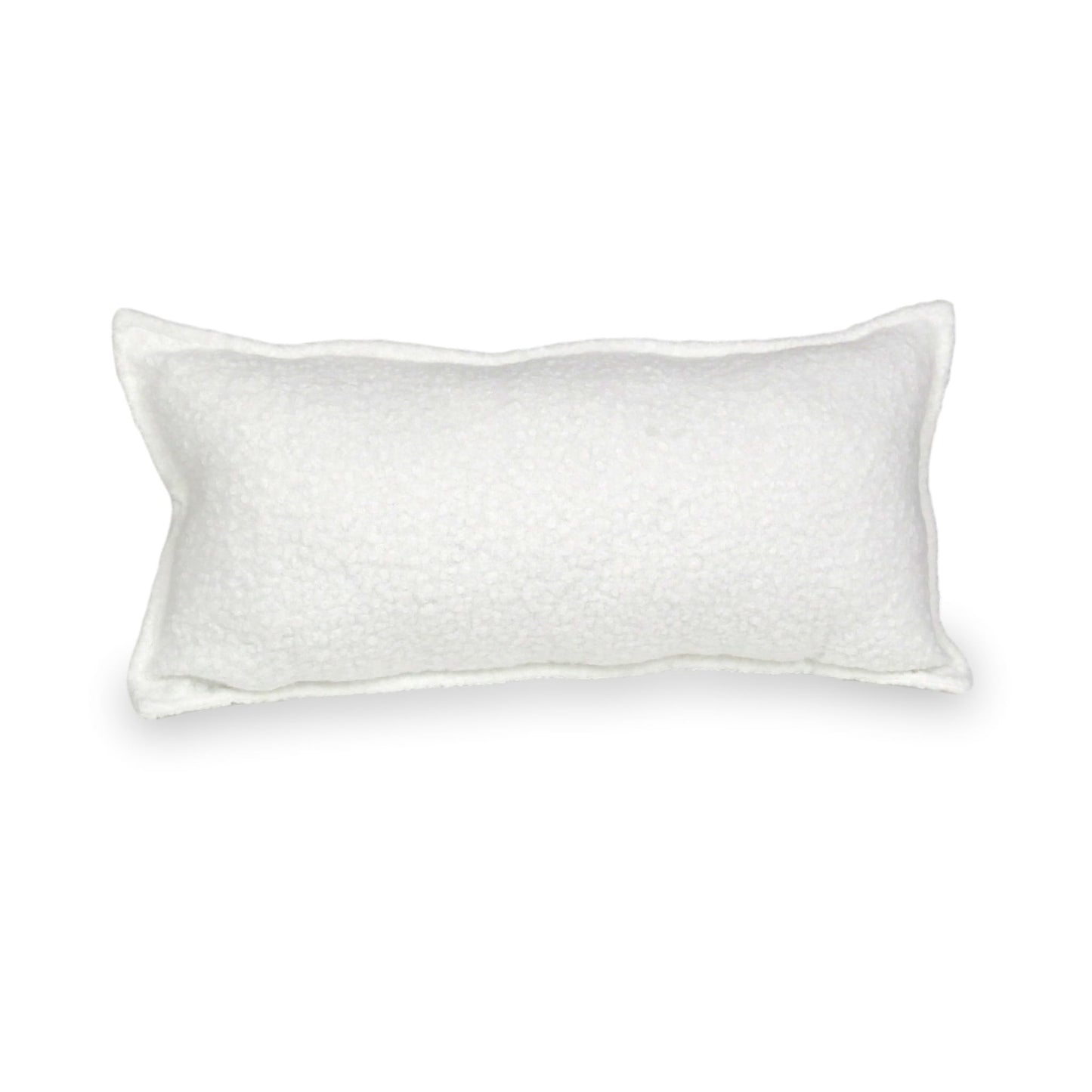 Grand coussin de jeu pour canapé Boucle Blanc