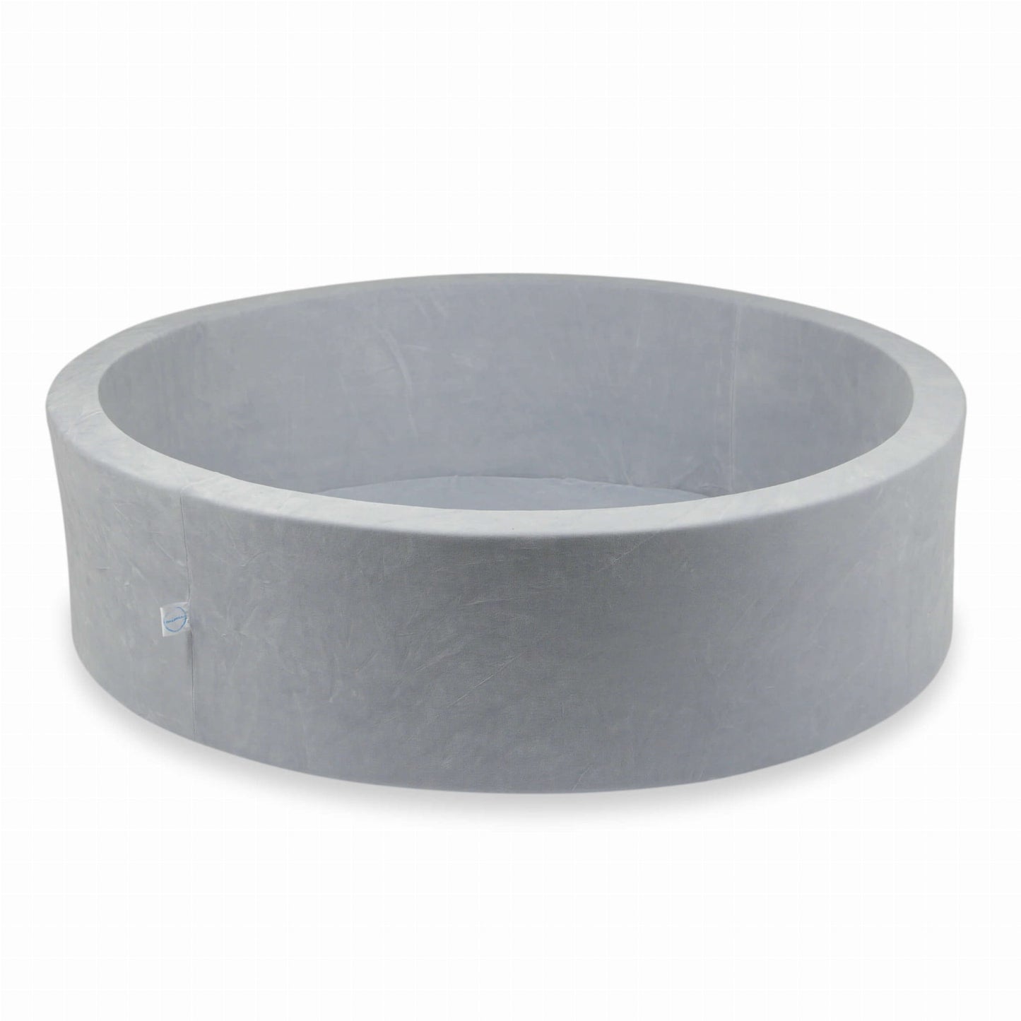 Piscine à Balles 110x30cm Velvet Soft Gris Clair sans balles