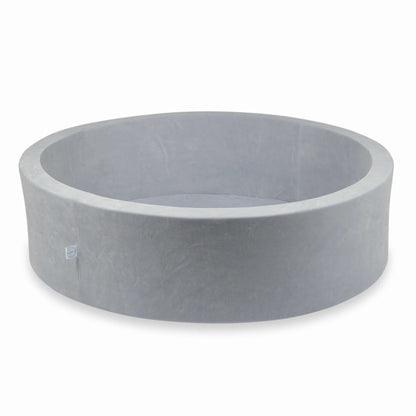 Piscine à Balles 110x30cm Velvet Soft Gris Clair sans balles