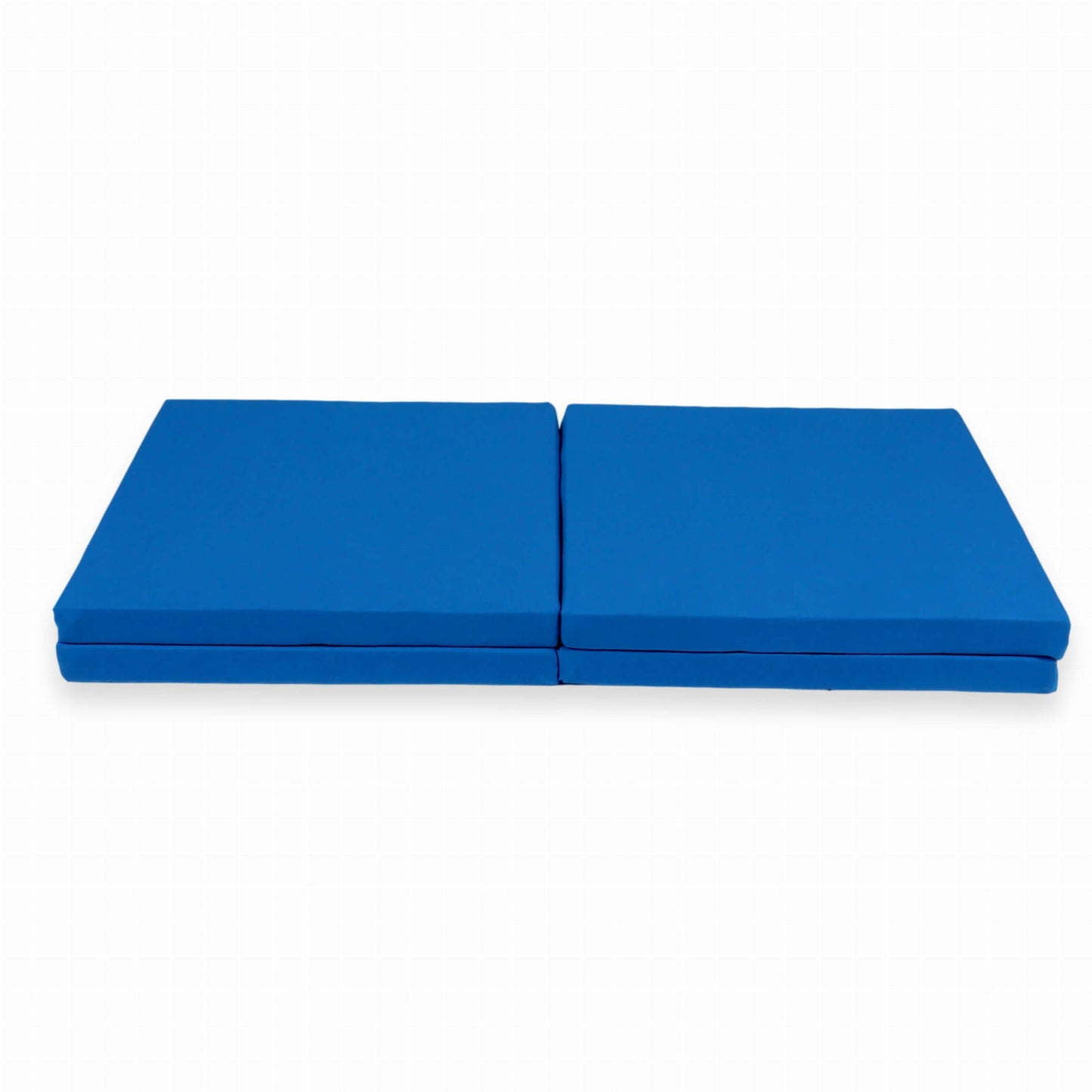 Tapis de jeu 120x120cm pour enfant, carré pliable, Azur
