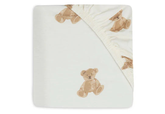 Drap-housse | Jersey 60x120cm | Teddy Bear