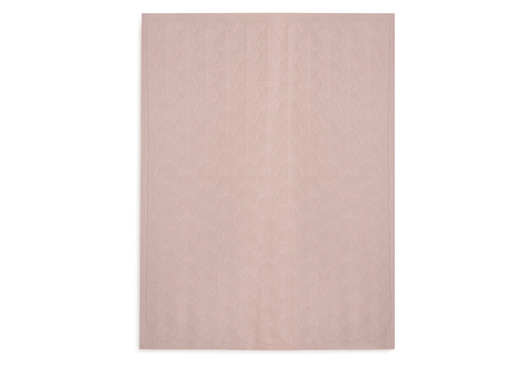 Couverture | 100x150cm | Shell Knit Wild Rose GOTS