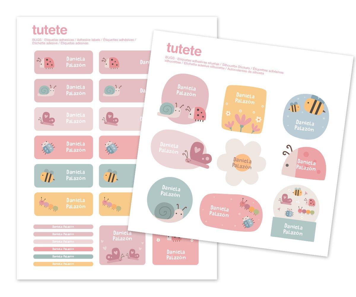 29 Autocollants pour Objets Bugs