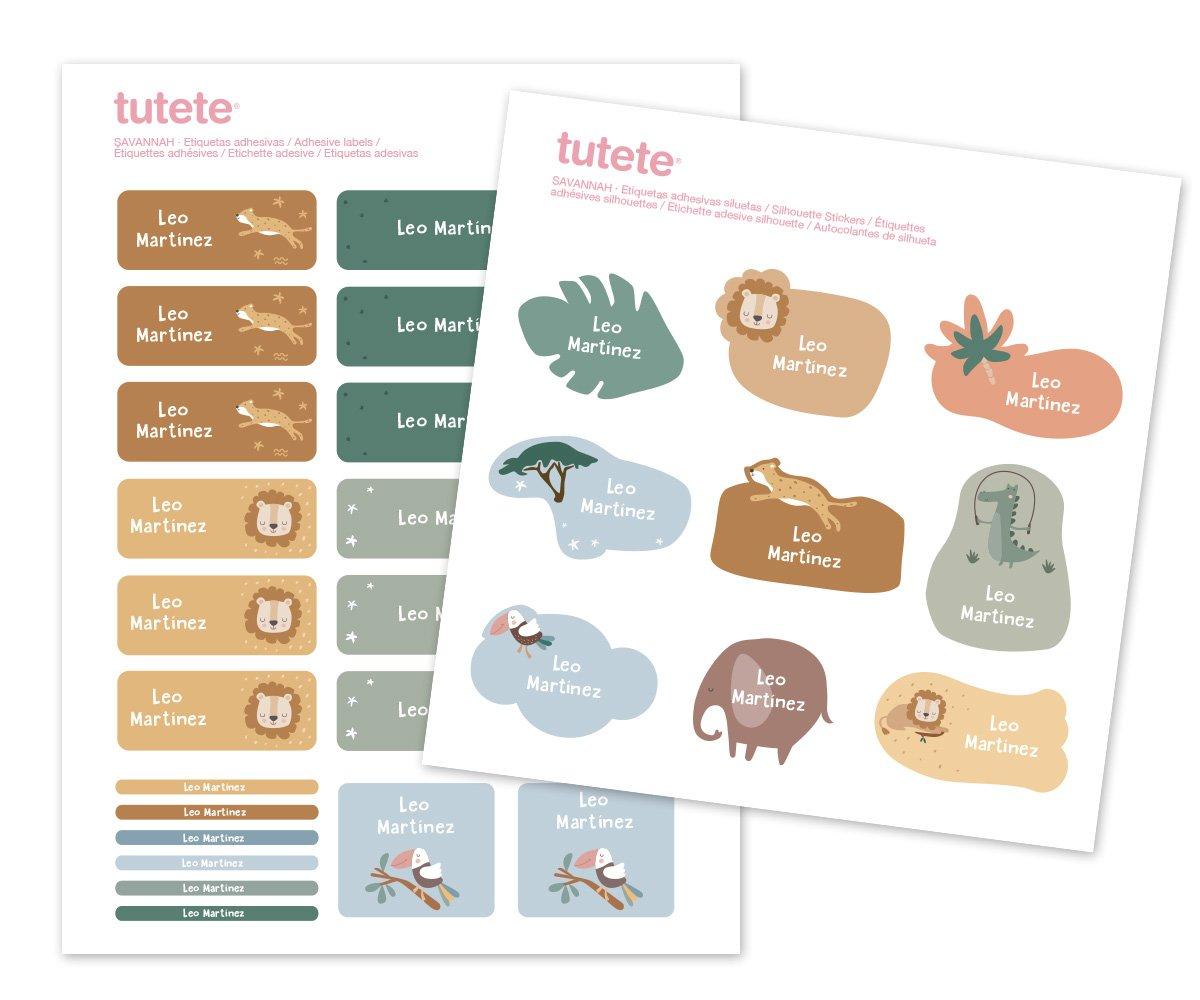 29 autocollants pour les objets Savane