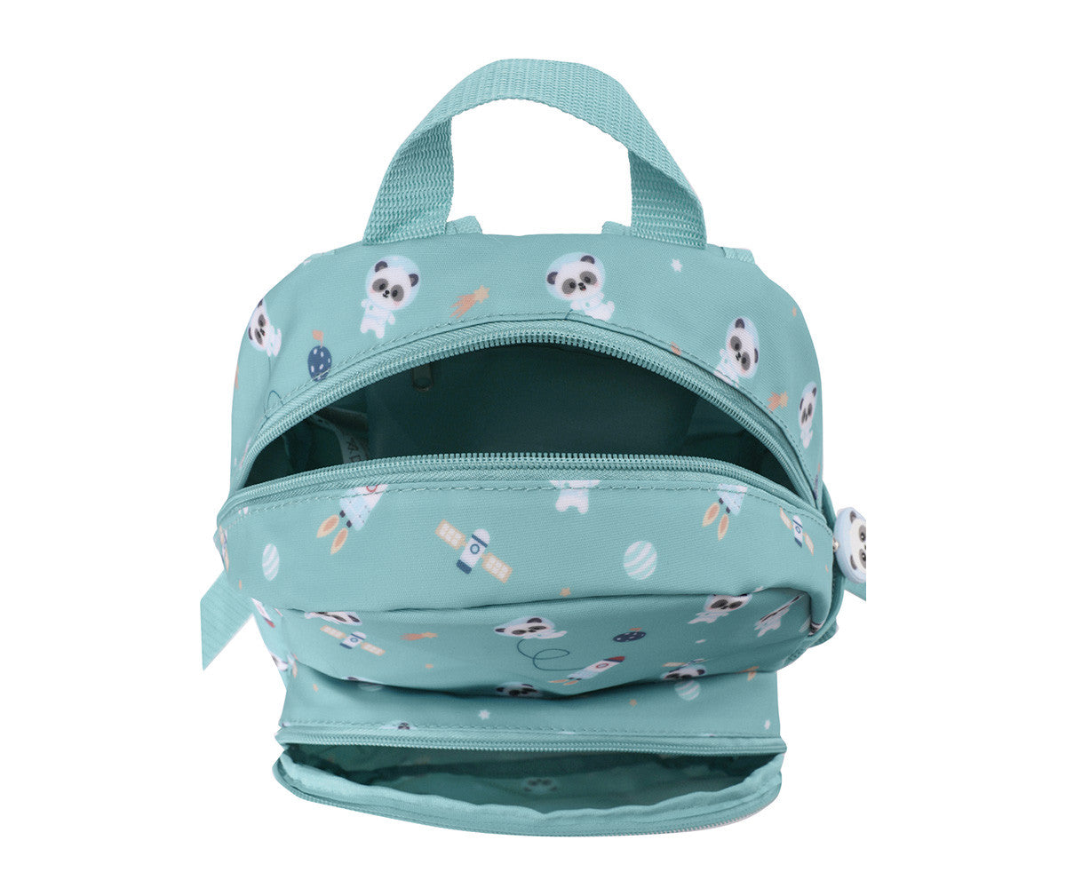 Sac à dos Pour Maternelle "Pandas in Space" Personnalisable