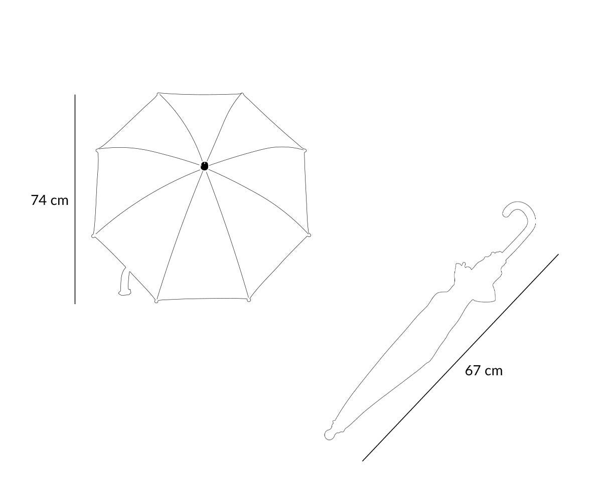 Parapluie "Transparent Planes"