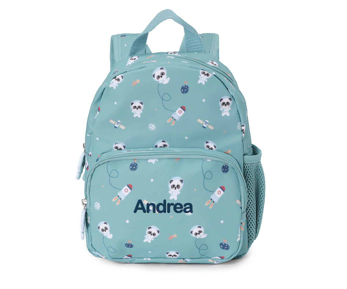 Sac à dos Pour Maternelle "Pandas in Space" Personnalisable