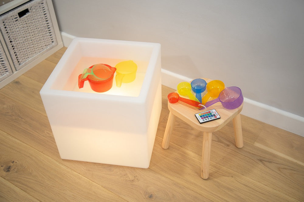 Cube de jeu sensoriel