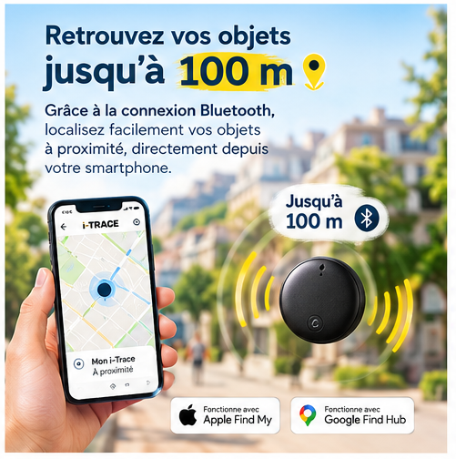 i-TRACE – Localisateur intelligent sans abonnement