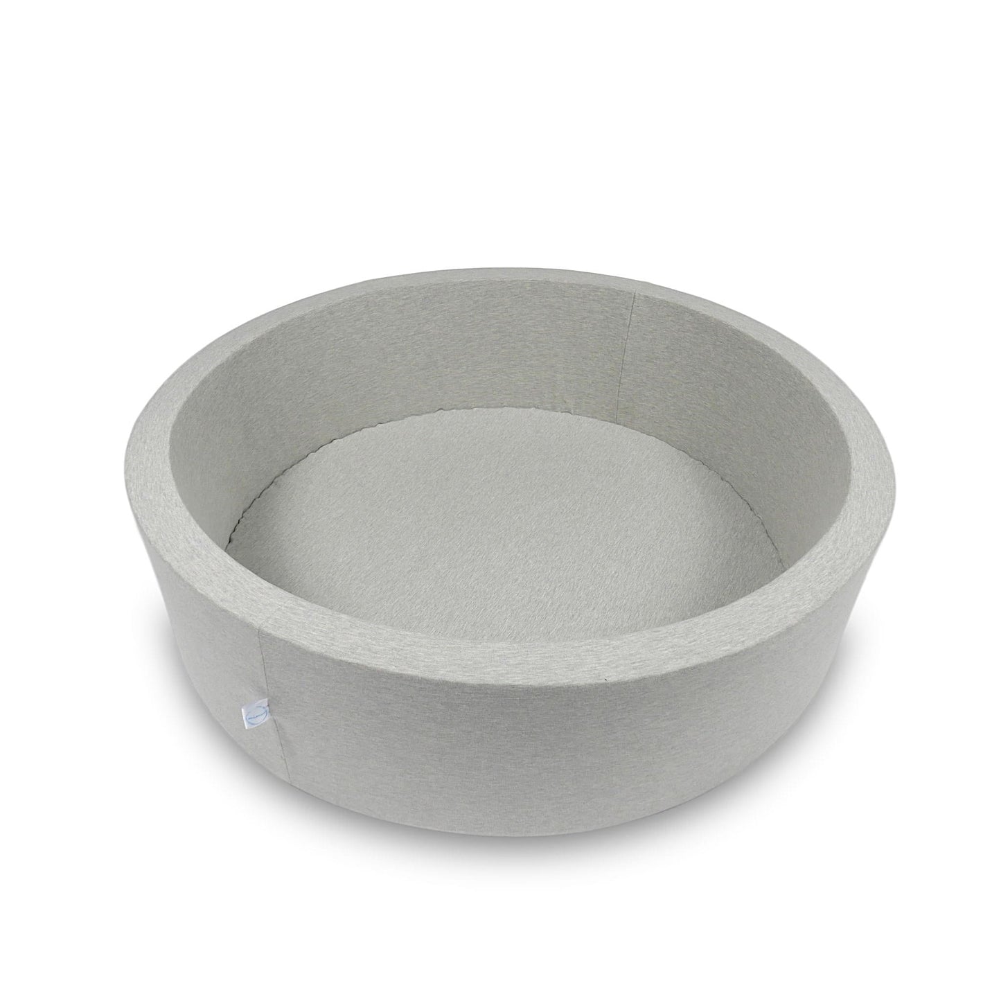 Piscine à balles 110x30cm gris clair sans balles