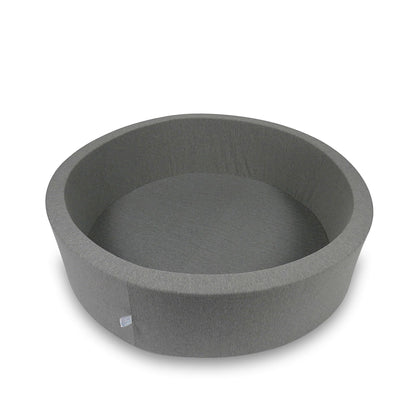 Piscine à balles 110x30cm gris sans balles