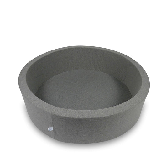 Piscine à balles 110x30cm gris sans balles