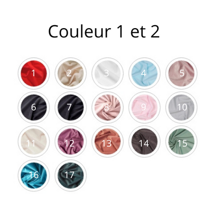 Mini coussin rond | Velours patchwork