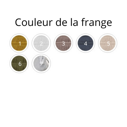 Mini coussin rond | Velours patchwork