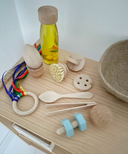 Panier des trésors varié