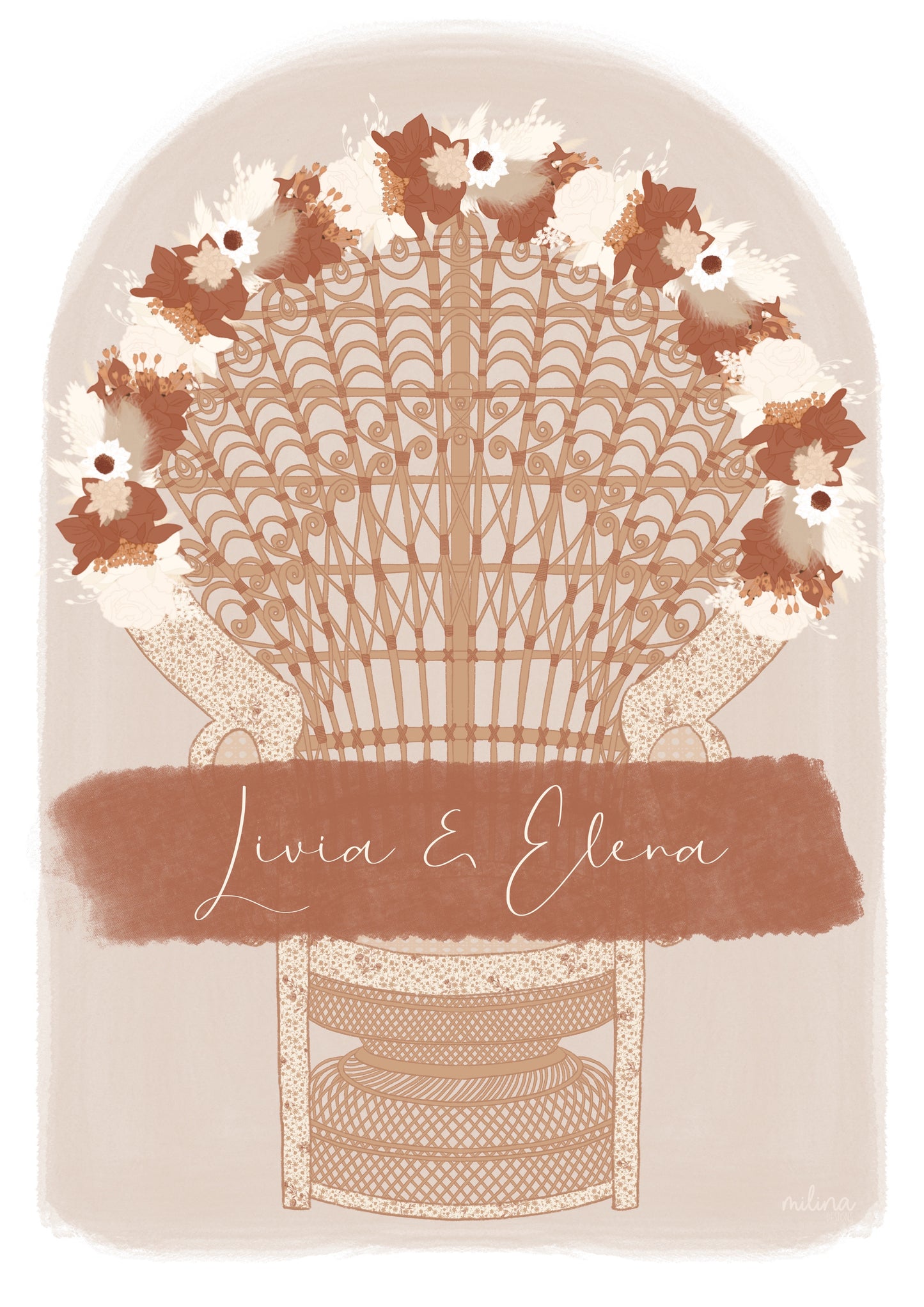 Affiche Personnalisable | LIVIA