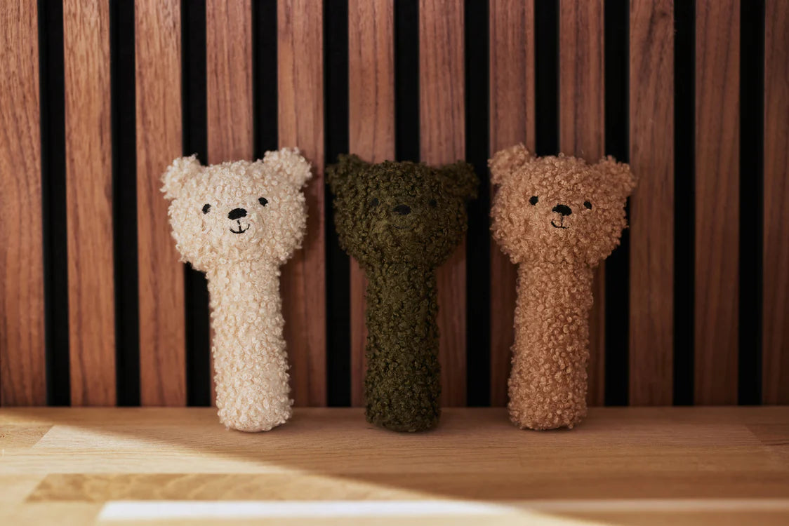 Hochet Teddy Bear | Biscuit