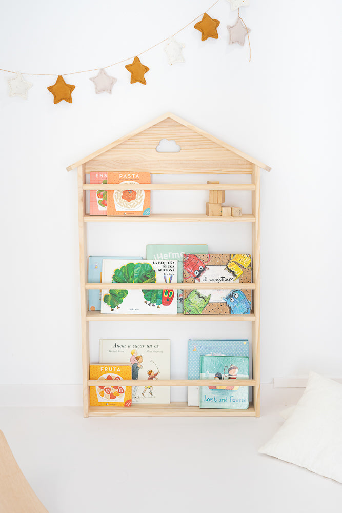 estantería librería infantil