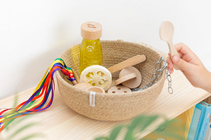 Panier des trésors varié