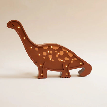 Lampe en Bois | Dinosaure