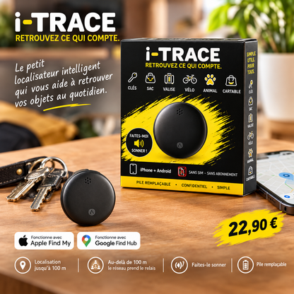 i-TRACE – Localisateur intelligent sans abonnement