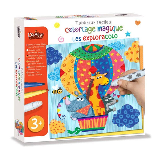 Coloriage magique, Les Exploracolo