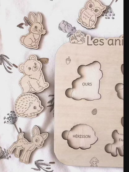 Les animaux de la forêt