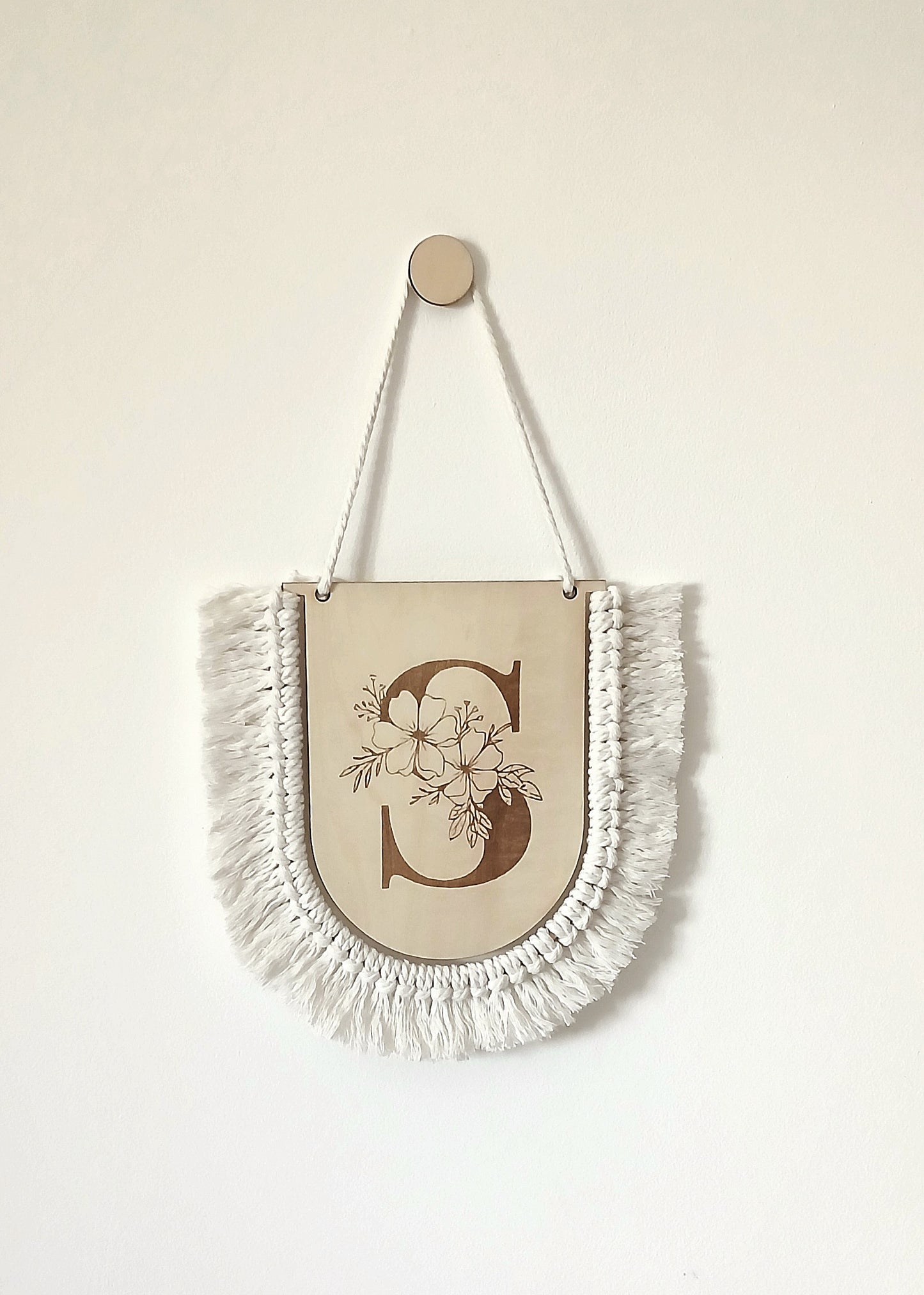 Suspension murale bohème | Personnalisable