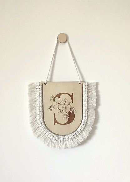 Suspension murale bohème | Personnalisable