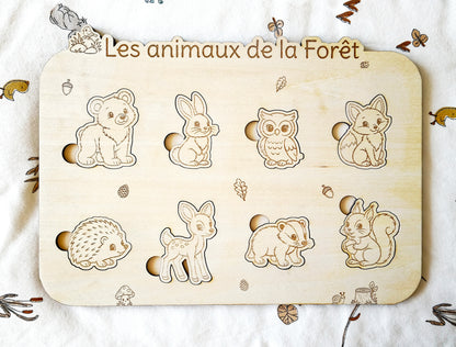 Les animaux de la forêt