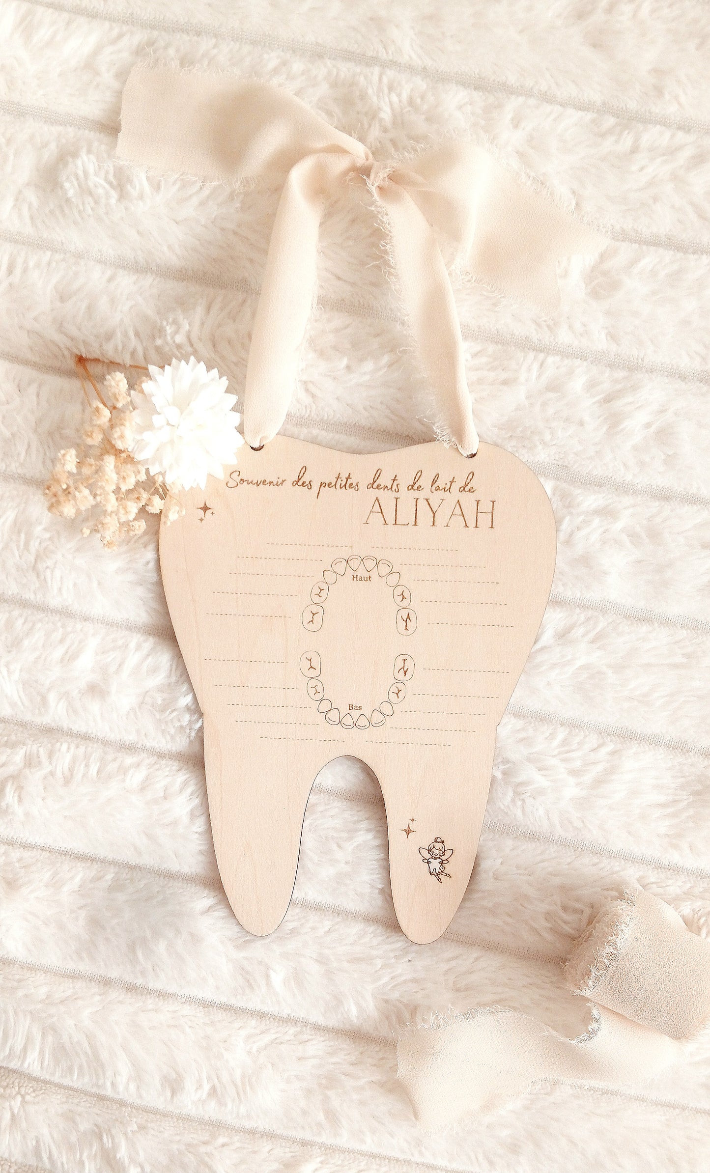 Souvenir des petites dents de lait | Personnalisable