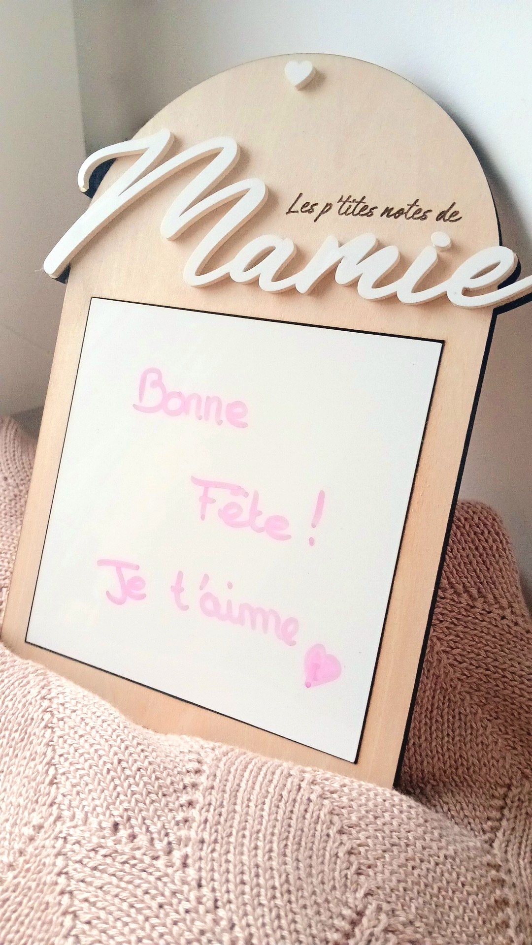 Magnet en bois | Les P’tites Notes