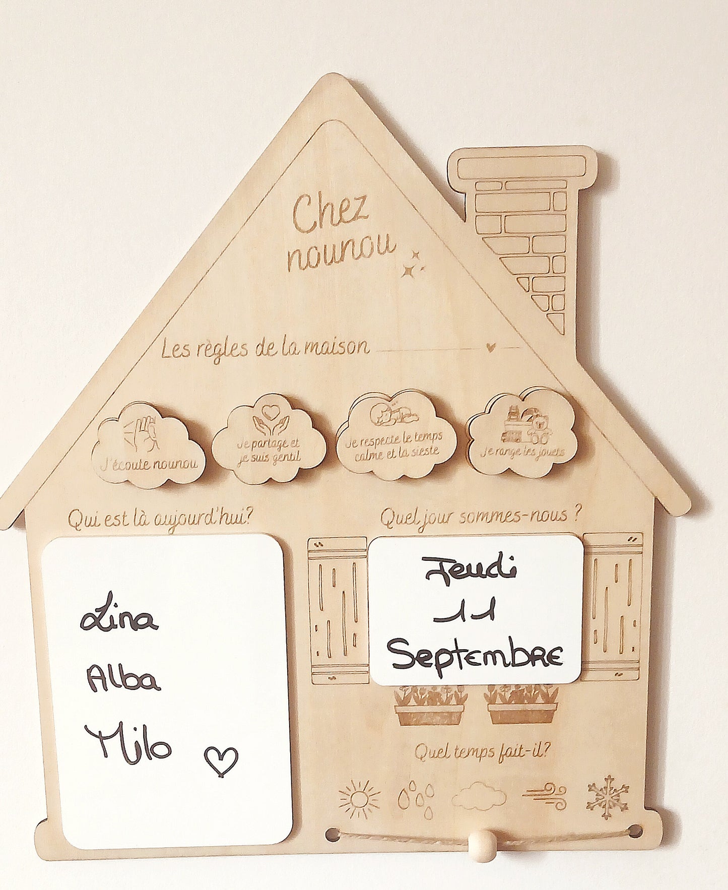 Tableau Maison | Chez Nounou