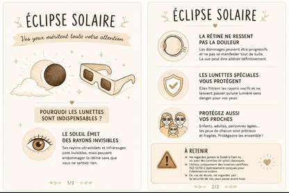 Lunettes de Protection | Eclipse Solaire